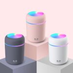 Mini Humidificateur d'Air Ultrasonique Lumière Romantique USB