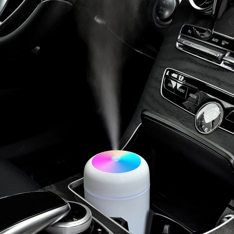 Mini Humidificateur d'Air Ultrasonique Lumière Romantique USB