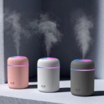 Mini Humidificateur d'Air Ultrasonique Lumière Romantique USB