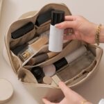 Trousse de maquillage de grande capacité pour femme